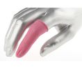 Antistatic Finger Cots, Latex, Glove Size 9, Pink, Pack of 100 pieces